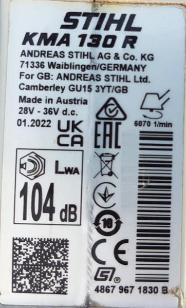 KMA 130 R + BF-KM Bodenfräse und AR 3000 mit AL 301