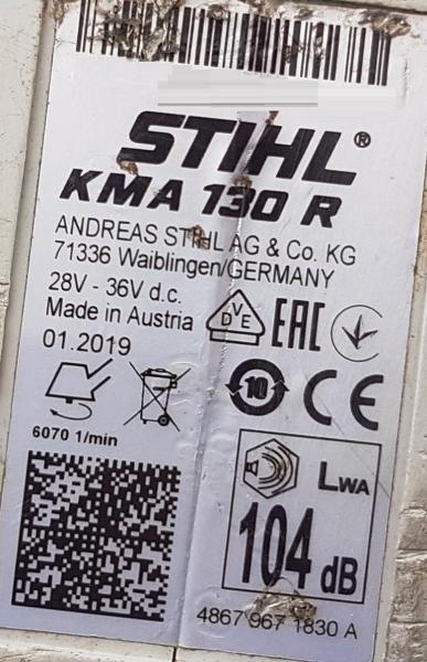 KMA 130 R mit KW-KM (Kehrwalze)  + AR 3000 und AL 301