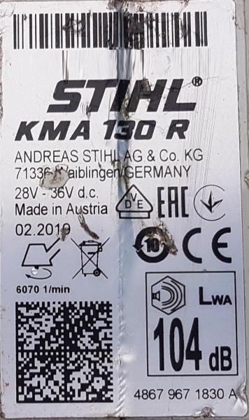 KMA 130 R + KB-KM (Kehrbesen) inkl. AR 2000 L + AL 301