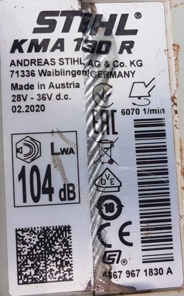 KMA 130 R aus 2020 mit FS-KM + AR 3000 und AL 301