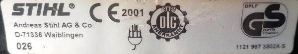 026 C mit Kettenschnellspanner