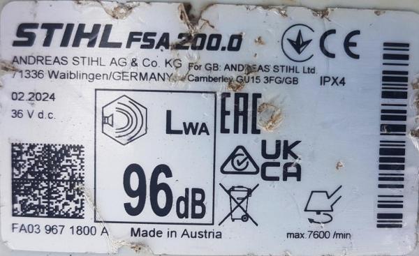 FSA 200 aus 2024 mit AR 2000 L u. AL 301