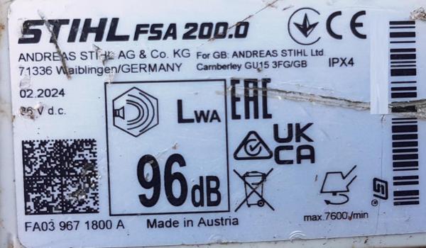 FSA 200 aus 2024 mit AR 3000 L u. AL 301