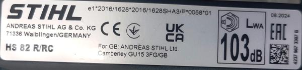 HS 82 R aus 08/2024