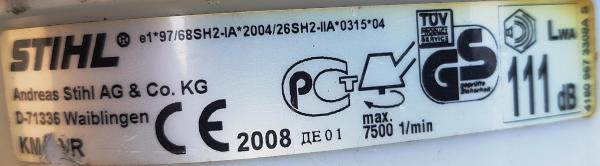 KM 130 R + HT-KM inkl. Stahl Schaftverlängerung 1m