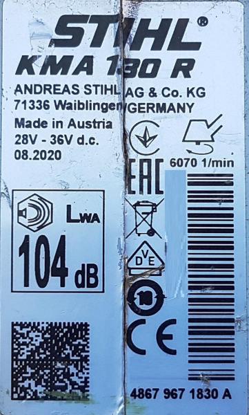 KMA 130 R + RG-KM inkl. AP 500 S + AL 301 (NEU) u. Tragesystem (NEU)