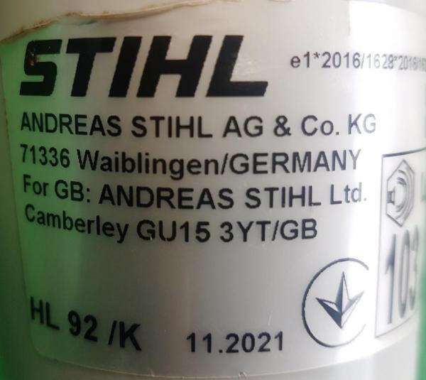 HL 92 C-E aus 11/2021