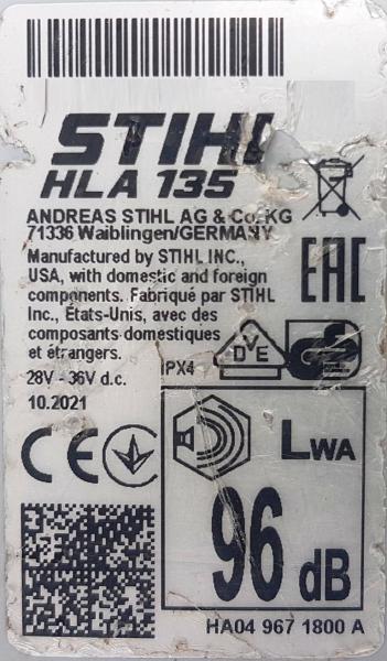 HLA 135 mit AR 3000 L und AL 500