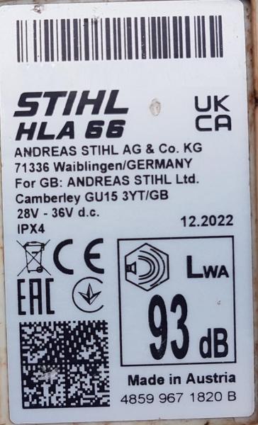 HLA 66 aus 12/2022 inkl. AP 200 S NEU und AL 301 NEU